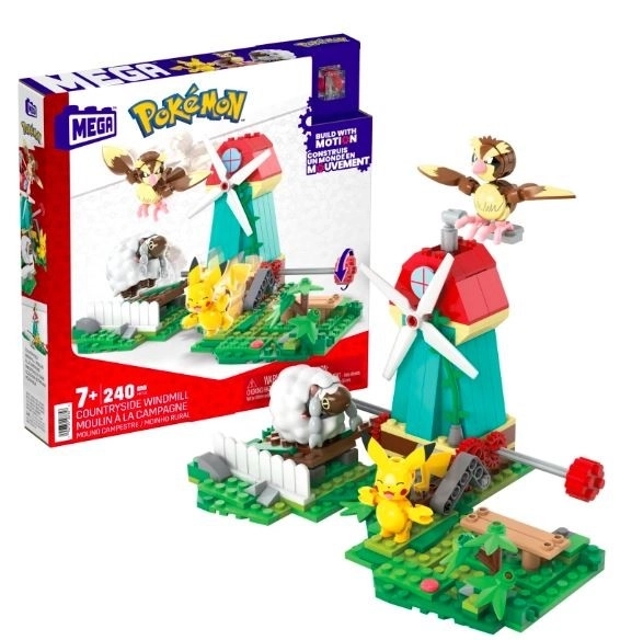 Pokemon građevni set seoski vjetrenjača