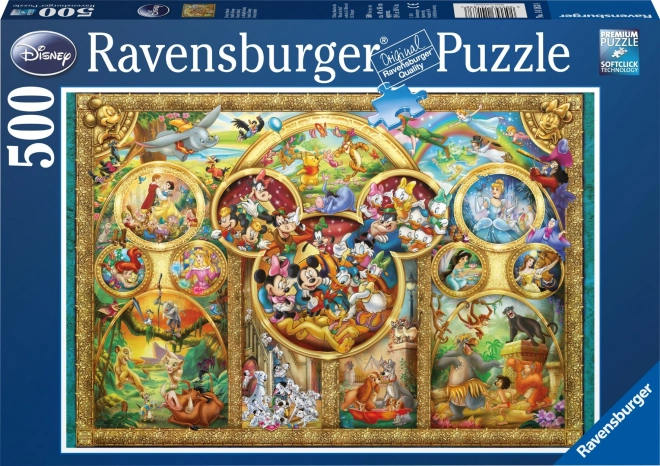 RAVENSBURGER Puzzle Disney obitelj 500 dijelova