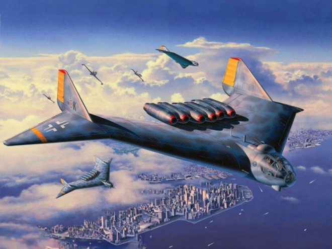 Plastični model aviona serije P Arado AR E.555 1/72