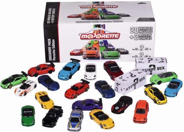 Set autića PORSCHE Discovery 1:64 (20 + 2 iznenađenja)