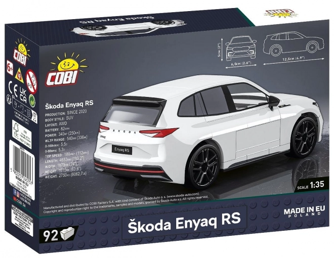 Škoda Enyaq RS 92 jastučići