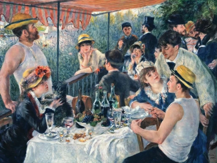 Ravensburger puzzle Doručak veslača 1500 dijelova