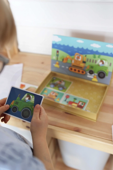 Tooky Toy Magnetički Montessori Ormarić s 80 Dijelova
