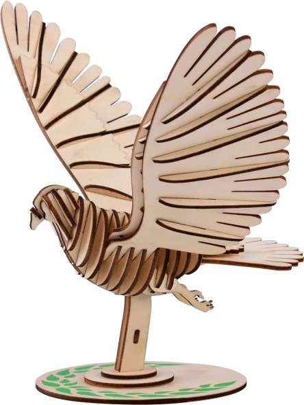 Drvene 3D puzzle golub WOODCRAFT