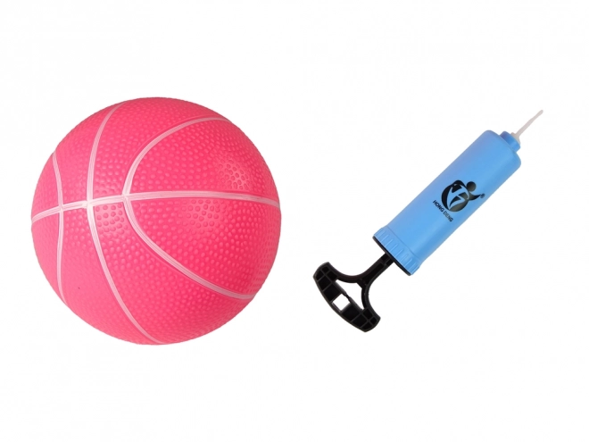 Ružičasta košarkaška set za djecu 170 cm