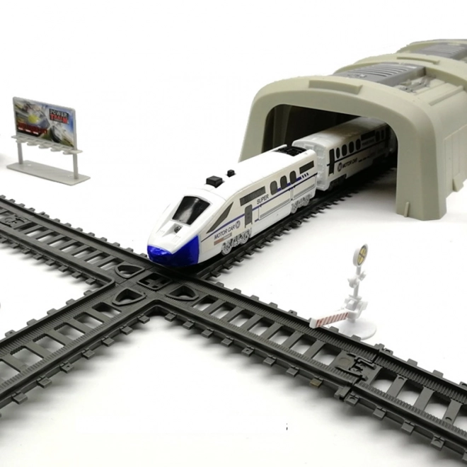Električni željeznički set Woopie s mostom i tunelom