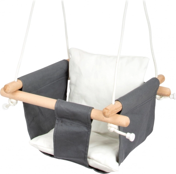 Drvena dječja ljuljačka Baby Comfort small foot