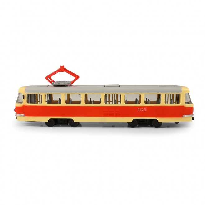 Tramvaj koja najavljuje stanice češki 28 cm BRNO
