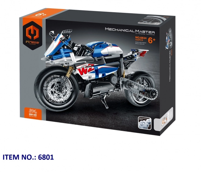 IM.Master Građevinski set motor plavi 32,4x17x11 cm