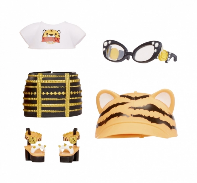 Na! Na! Na! Tiger Girl Lijepo Fuzzy Iznenađenje