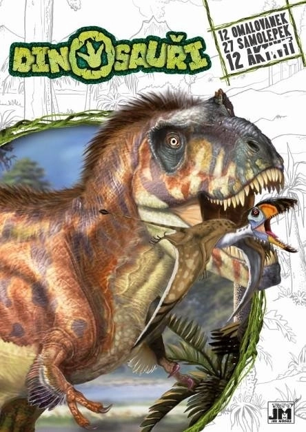 JIRI MODELS Bojanke sa naljepnicama – dinosauri