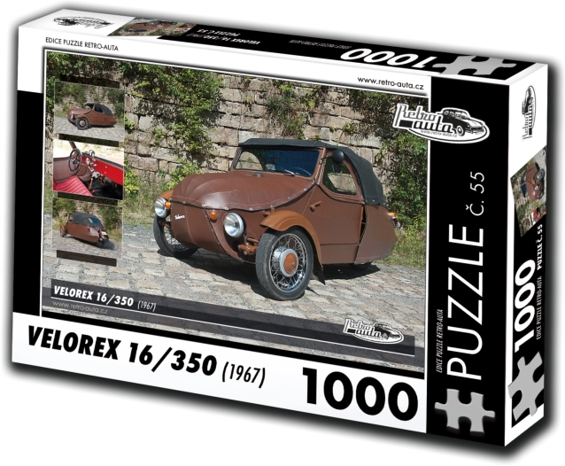 Puzzle RETRO-AUTA Velorex 16/350 (1967) – 1000 dijelova