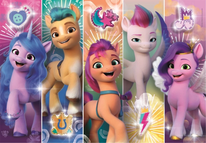 Puzzle 104 dijelova Super Color My Little Pony