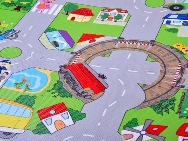 Pjenasta podloga street puzzle EVA ZA2510