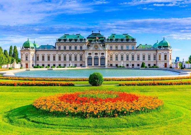 Puzzle Dvorac Belvedere Beč 1000 dijelova