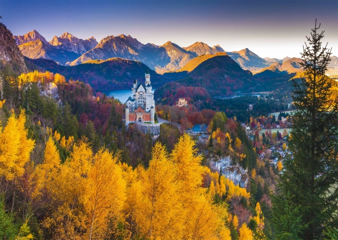 Puzzle Jesenski Neuschwanstein 1000 dijelova SCHMIDT