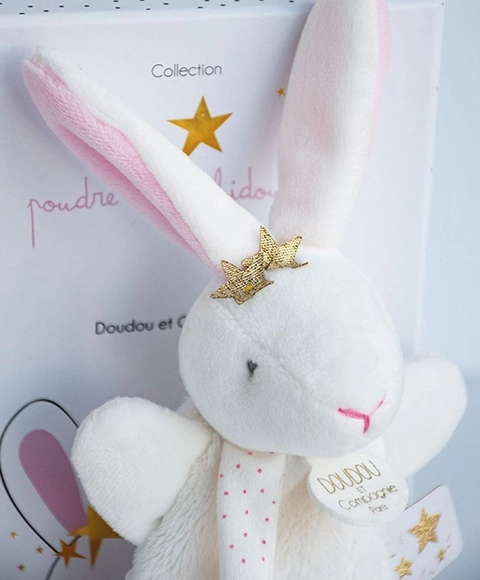 Doudou igračka s držačem za dudu zeko 15 cm