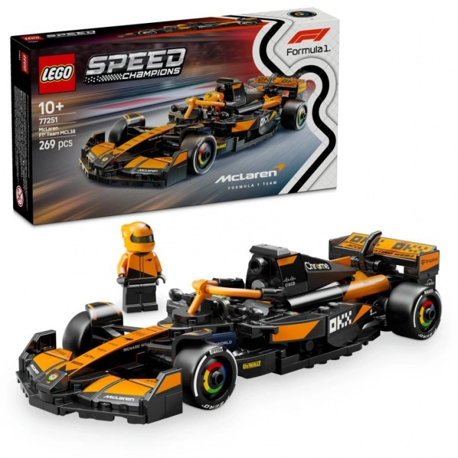 LEGO® Speed Champions 77251 McLaren F1® Team MCL38 Trkaći automobil