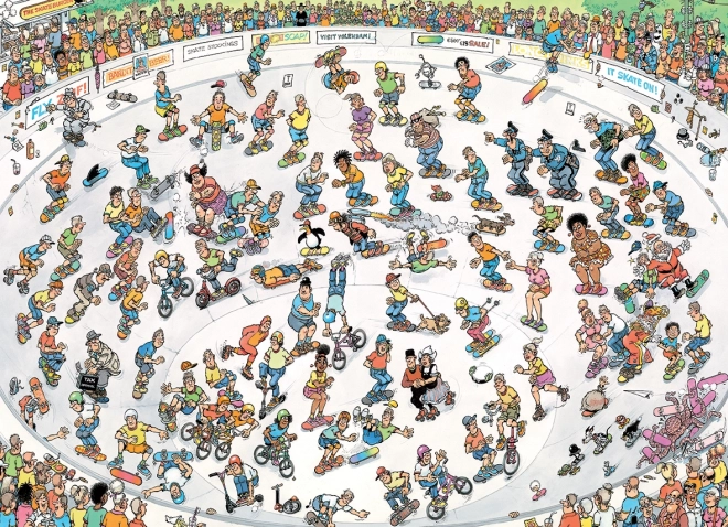 Puzzle Vožnja na stazi 2000 dijelova JUMBO
