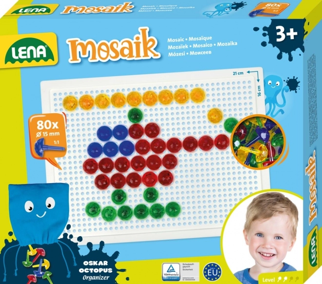 Lena mozaik s gljivicama za djecu – Kristal
