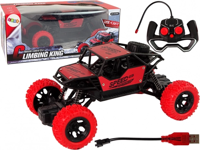 RC terensko vozilo 1:18 crveno