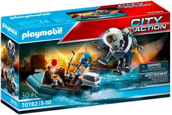 Playmobil City Action Policijski Jetpack: Uhićenje kradljivca umjetnina