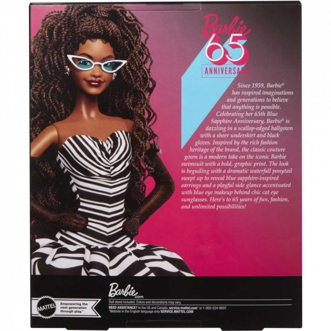 Barbie Signature 65. obljetnica kolekcionarska lutka - Brineta