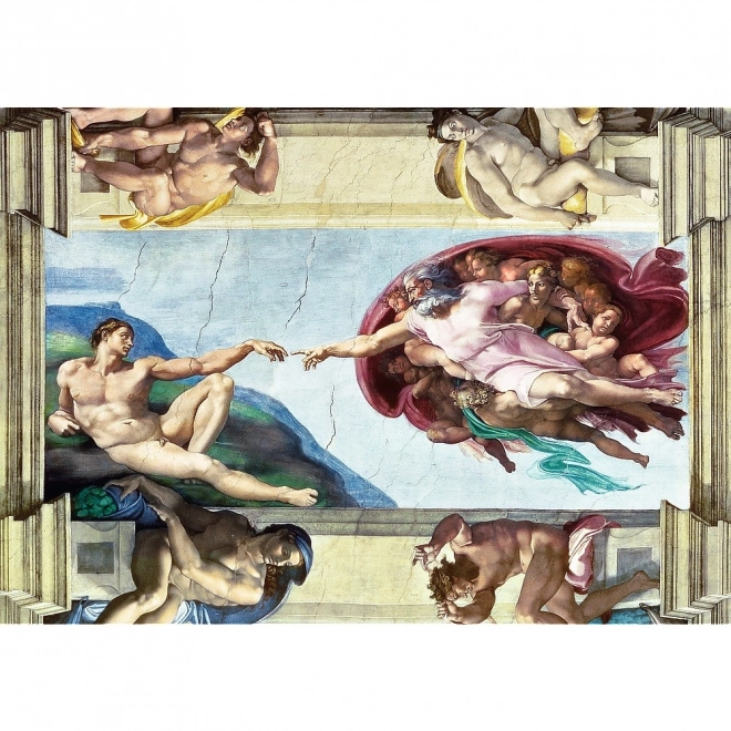 Puzzle 1000 komada Art Collection Stvaranje Adama