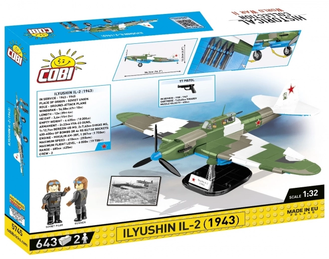 Kockice Povijesna Kolekcija WWII Ilyushin Il-2 1943