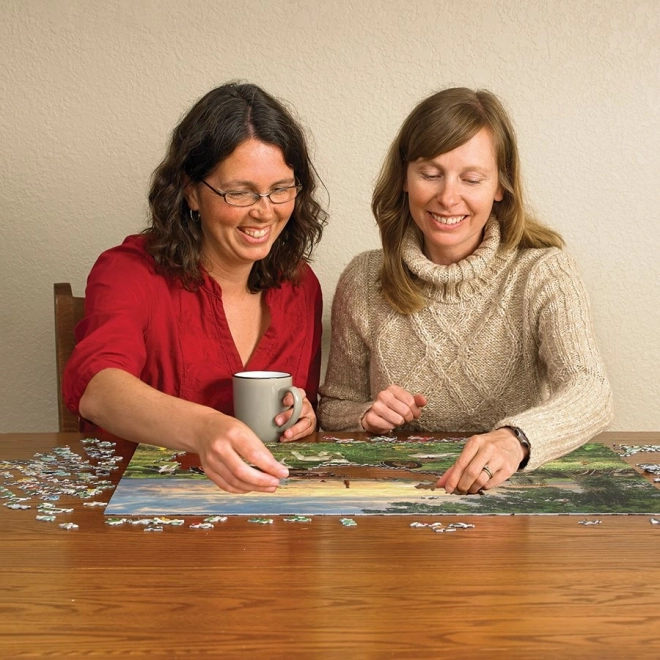 Puzzle polje pri izlasku sunca od Cobble Hill 1000 dijelova