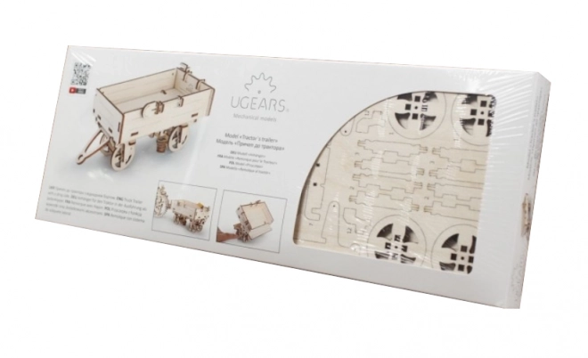 Ugears 3D puzzle - Prikolica 68 dijelova