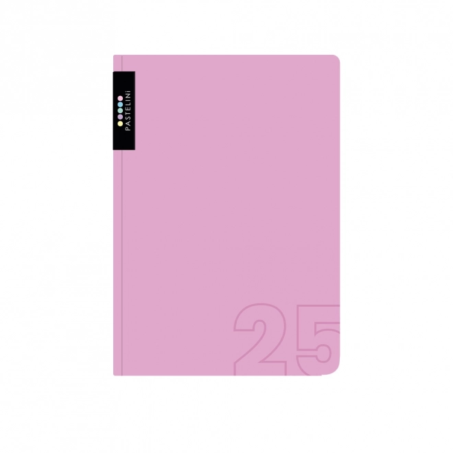 Dnevni planer A5 2025 PASTELINI roze