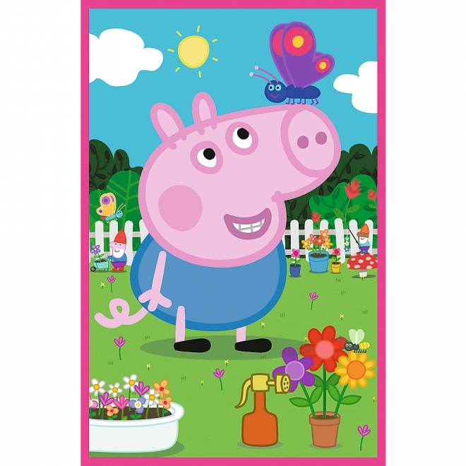 Puzzle 3x50 Peppa Pig - Snaga prijateljstva
