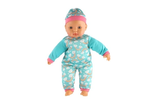 Beba lutka 40cm mekano tijelo s bočicom s dudu u kutiji 41x19x12,5cm