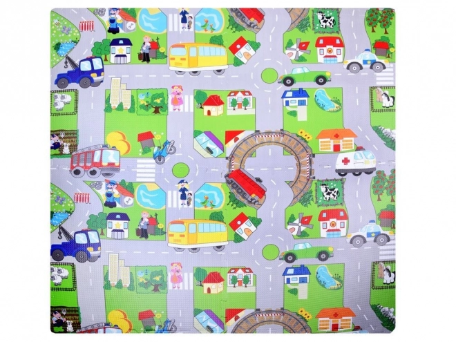 Pjenasta podloga street puzzle EVA ZA2510