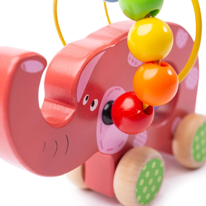 Drveni Motorički Labirint Slon od Bigjigs
