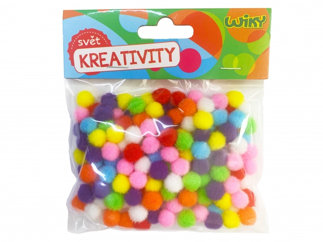 Pom pom 10mm, 180 kom