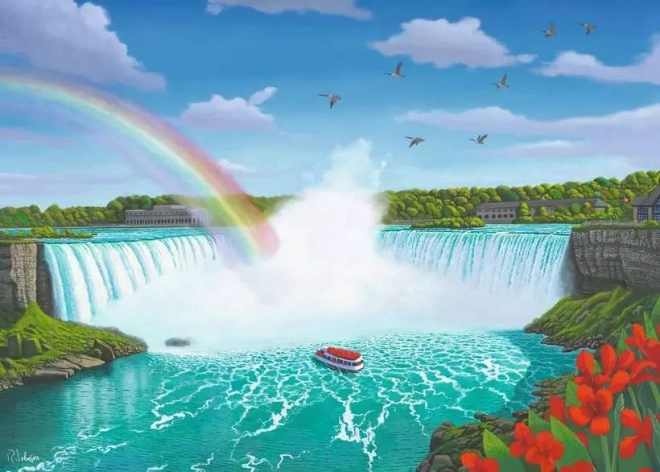 Puzzle Niagarini slapovi 1000 dijelova