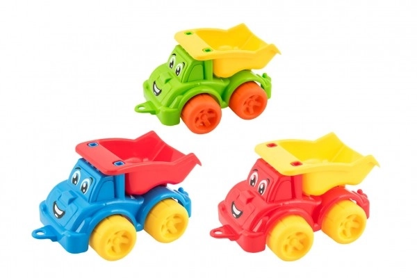 Plastični građevinski kamion kipar 3 boje 22x13x10cm 12m+