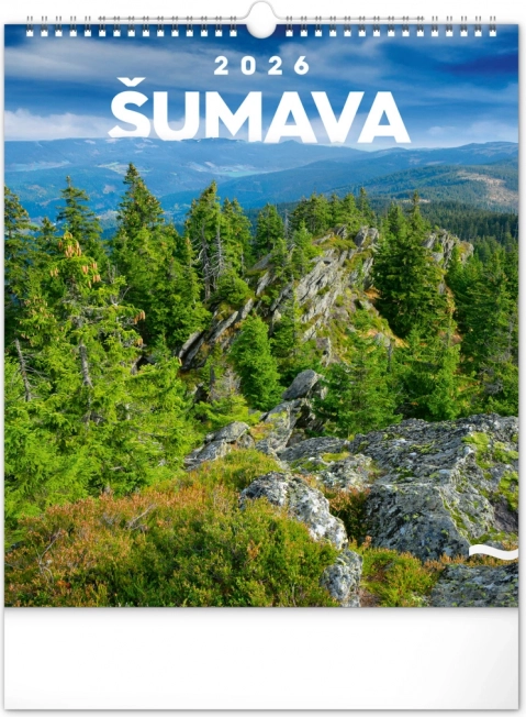 Zidni kalendar Šumava 2026