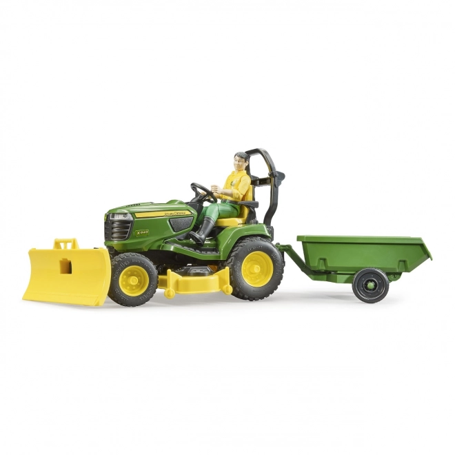 Bruder Vrtni traktor John Deere X949 sa vrtlarom