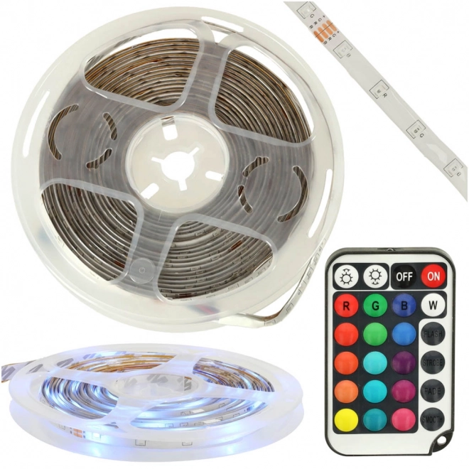 Vodootporna LED traka RGB s daljinskim upravljačem 5m