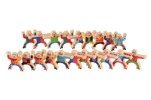 Igra balansiranja herkul mini plastika 26 komada, 3 boje u kutiji 21x19x3,5 cm