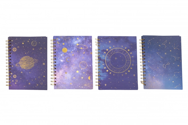 Bilježnica spirala 15x21 cm, 100 stranica - Zodijak