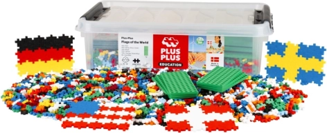 Plus-Plus kutija Zastave 2400 dijelova