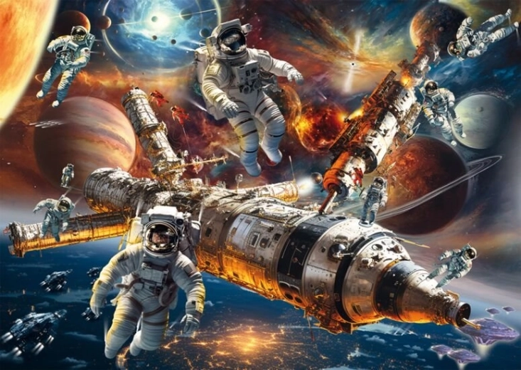 Puzzle Galaktička magija: Beztežinsko stanje 1000 dijelova