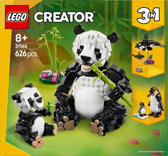 Životinje u divljini: Obitelj pandi od LEGO Creator