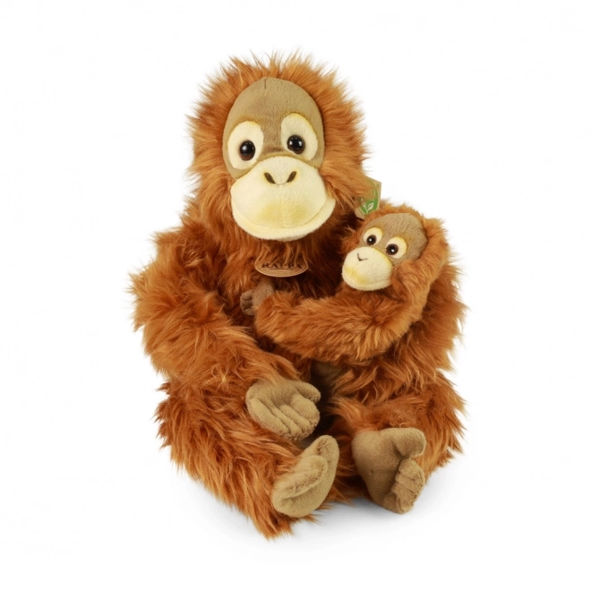 Plišani orangutan s mladuncem 28 cm EKOLOGIJA