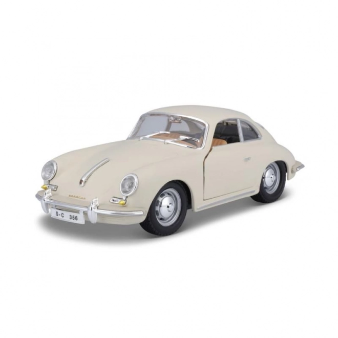 Bburago 1:24 Porsche 356B Coupe (1961) Bjelokost