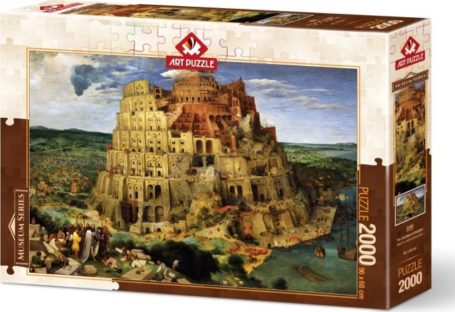 ART PUZZLE Puzzle muzejna serija: Babilonska kula 2000 komada
